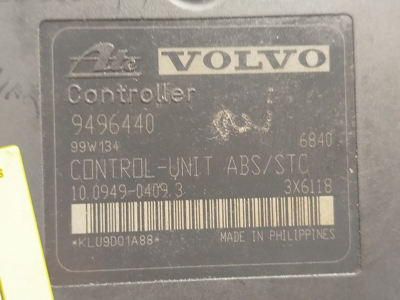 Recambio de abs para volvo s80 i (184) 2.5 tdi referencia OEM IAM 9496439 9496440 10020400634