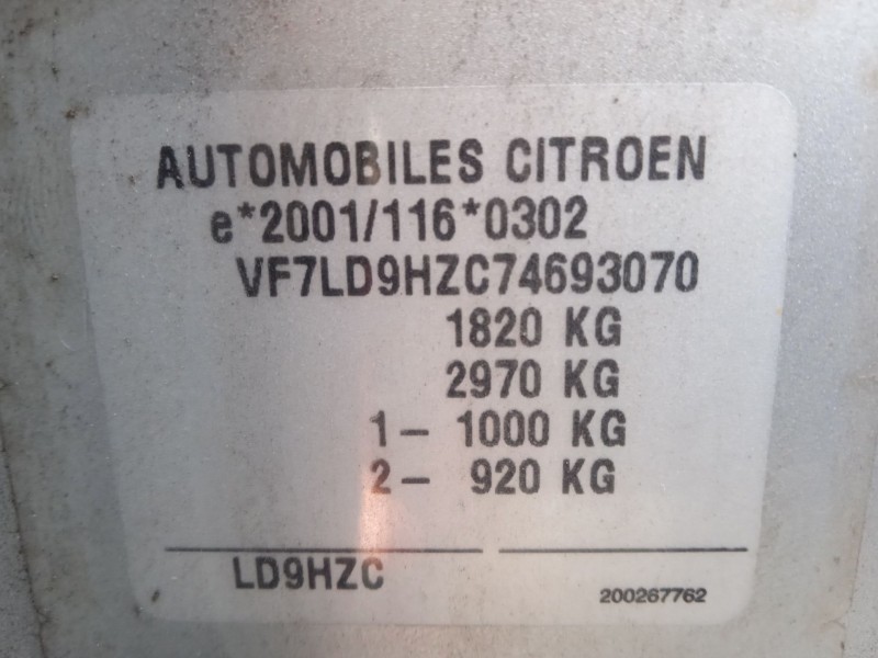 citroën c4 i sedán del año 2008