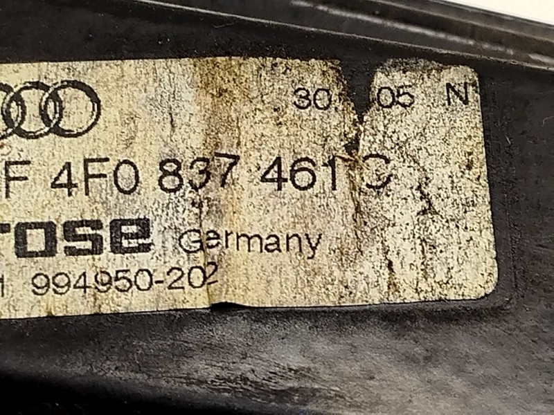 Recambio de elevalunas delantero izquierdo para audi a6 c6 (4f2) 2.0 tdi referencia OEM IAM 4F0837461C 4F0959801D 