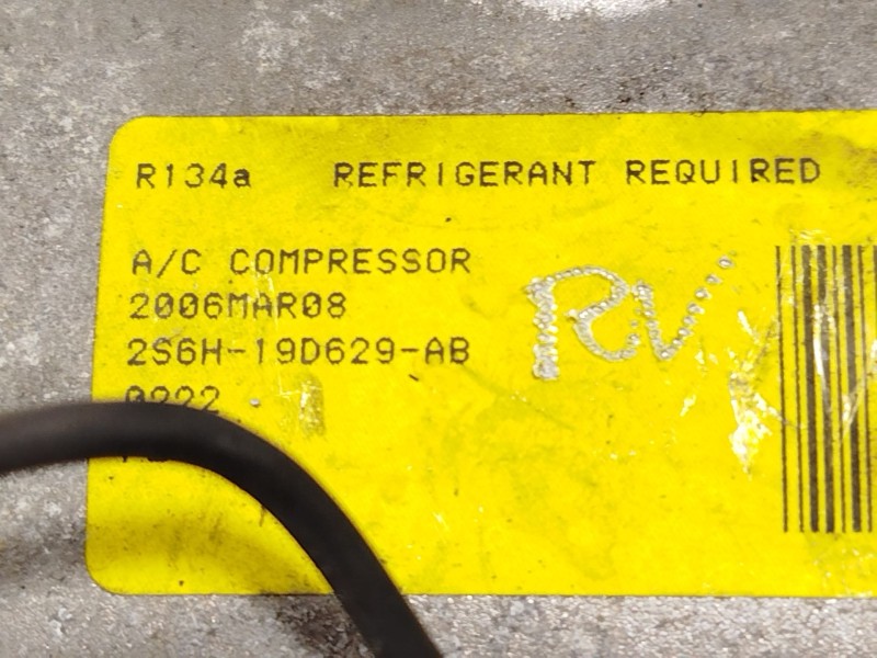 Recambio de compresor aire acondicionado para ford fiesta v (jh_, jd_) 1.3 referencia OEM IAM 2S6H19D629AB  