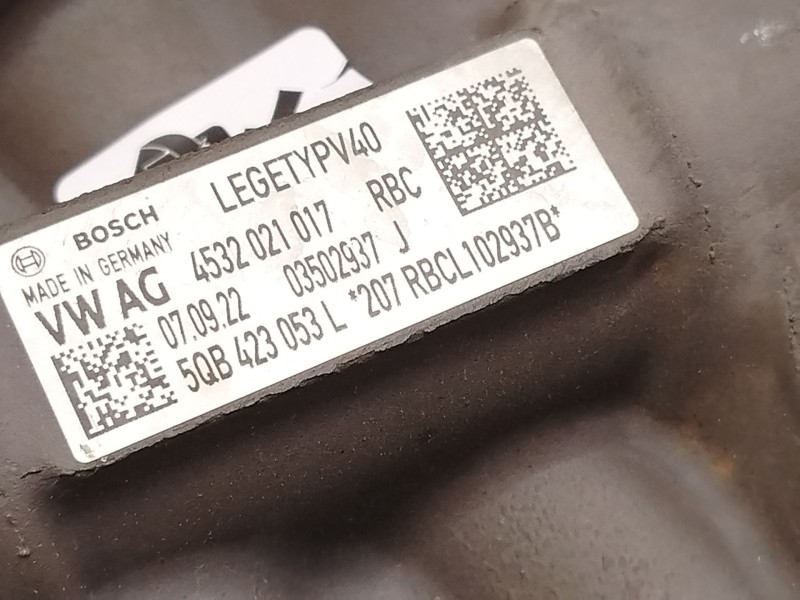 Recambio de cremallera direccion para audi q3 sportback (f3n) 35 tdi referencia OEM IAM 5QB423053L 5QB423056E 4532021017