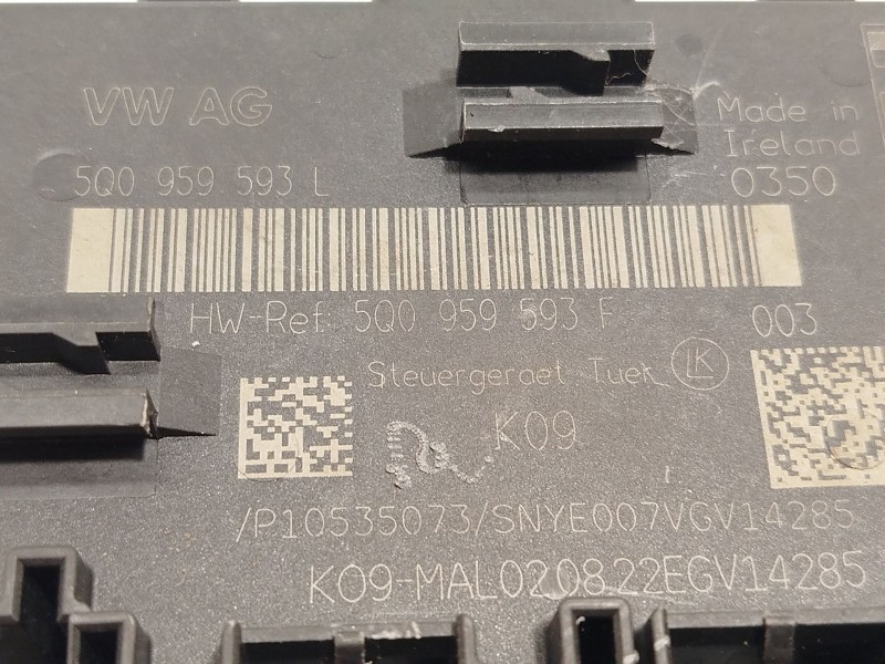 Recambio de centralita confort para audi q3 sportback (f3n) 35 tdi referencia OEM IAM 5Q0959593F  