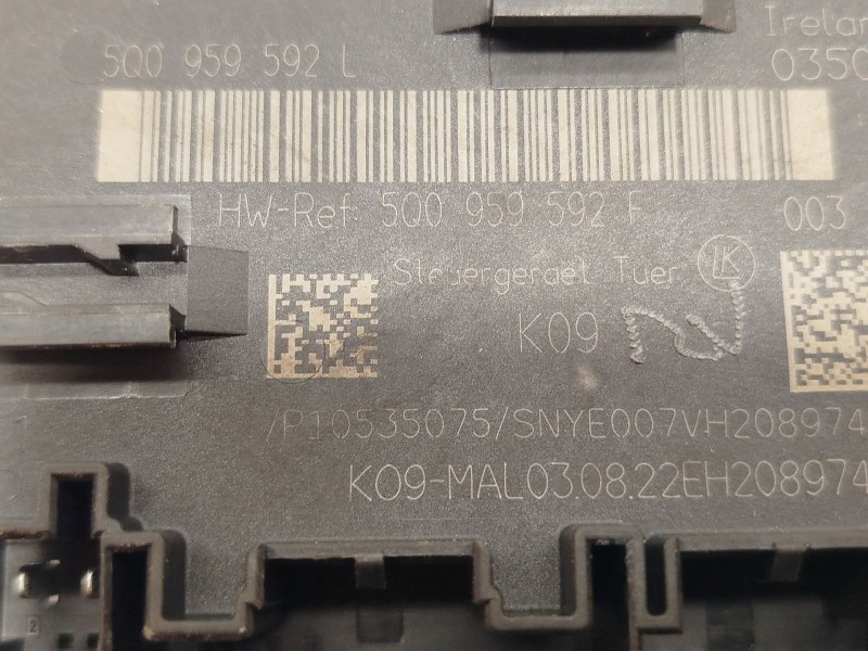 Recambio de centralita confort para audi q3 sportback (f3n) 35 tdi referencia OEM IAM 5Q0959592F  