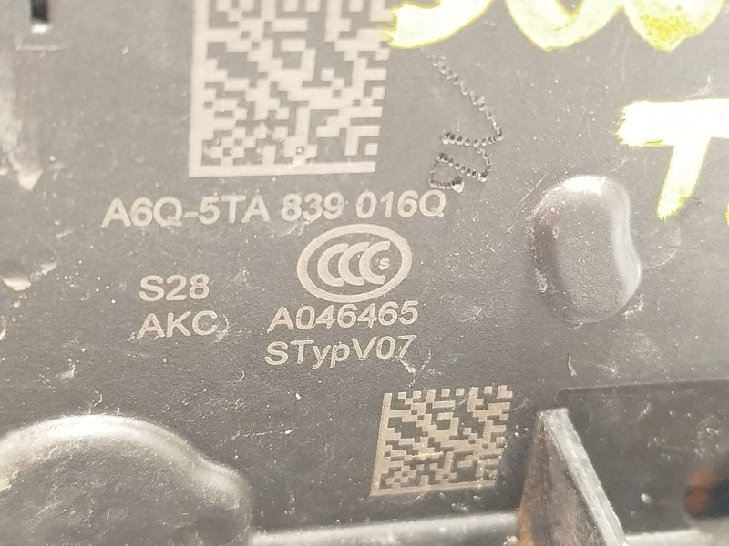 Recambio de cerradura puerta trasera derecha para audi q3 sportback (f3n) 35 tdi referencia OEM IAM 5TA839016Q  