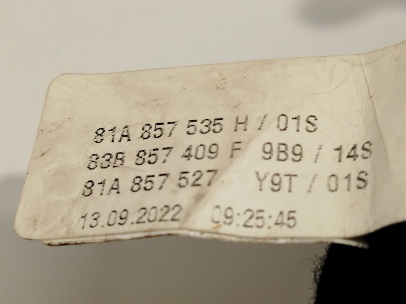 Recambio de retrovisor izquierdo para audi q3 sportback (f3n) 35 tdi referencia OEM IAM 83B857409F 83B857409F9B9 