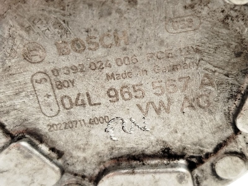 Recambio de bomba agua para audi q3 sportback (f3n) 35 tdi referencia OEM IAM 04L965567A  0392024006