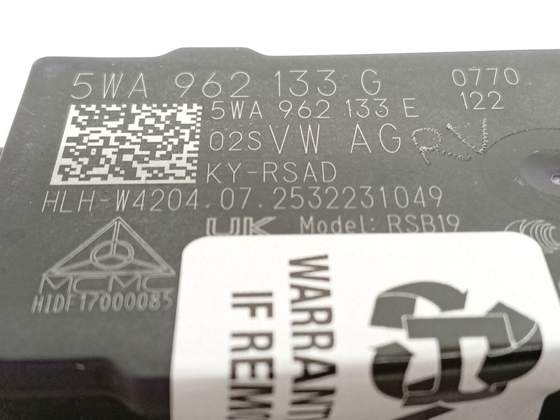 Recambio de modulo electronico para cupra leon sportstourer (kl8, ku8, kud) 1.5 etsi referencia OEM IAM 5WA962133G  