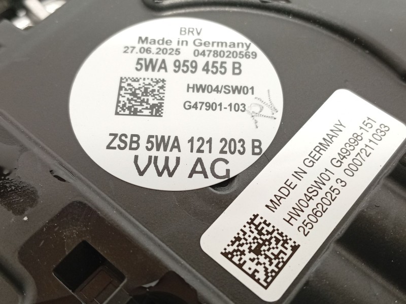 Recambio de electroventilador para cupra leon sportstourer (kl8, ku8, kud) 1.5 etsi referencia OEM IAM 5WA959455B  