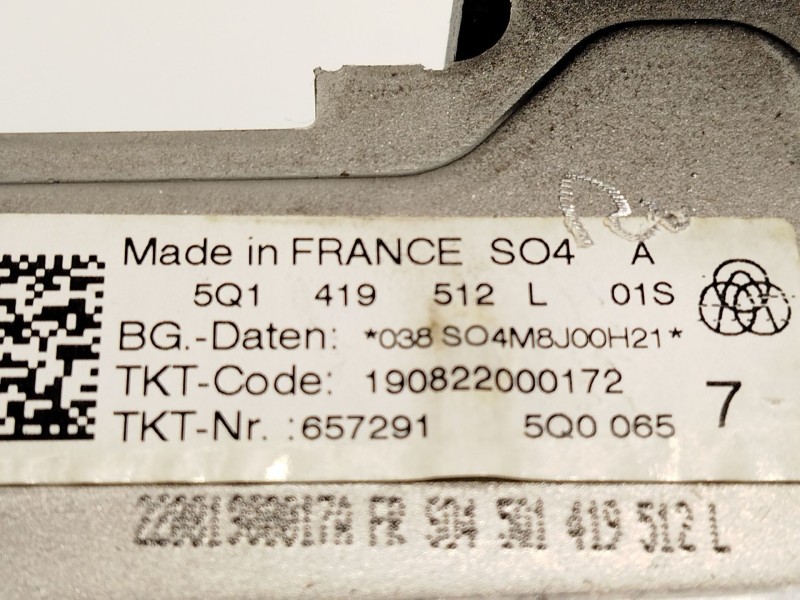 Recambio de columna direccion para audi q3 sportback (f3n) 35 tdi referencia OEM IAM 5Q1419512L  