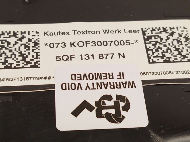 Recambio de deposito aditivo fap adblue para audi q3 sportback (f3n) 35 tdi referencia OEM IAM 5QF131877N  5Q0131969E