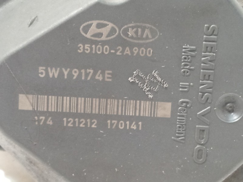 Recambio de caja mariposa para hyundai ix35 (lm, el, elh) 1.7 crdi referencia OEM IAM 351002A900  5WY9174E