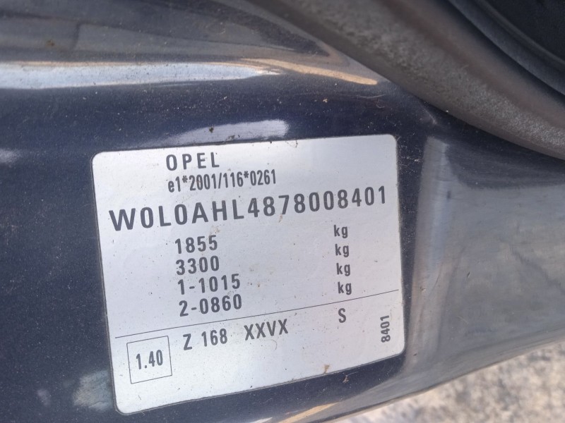 opel astra h (a04) del año 2006