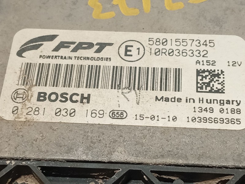 Recambio de centralita motor uce para iveco daily vi furgoneta 33s13, 35s13, 35c13 referencia OEM IAM 5801557345  0281030169