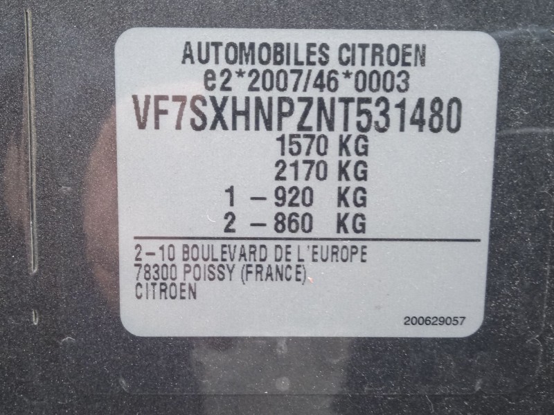 citroën c3 iii (sx) del año 2022