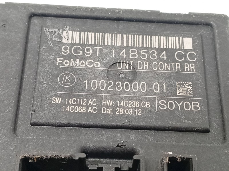 Recambio de modulo confort para ford s-max (wa6) 2.0 tdci referencia OEM IAM 9G9T14B534CC 1689874 