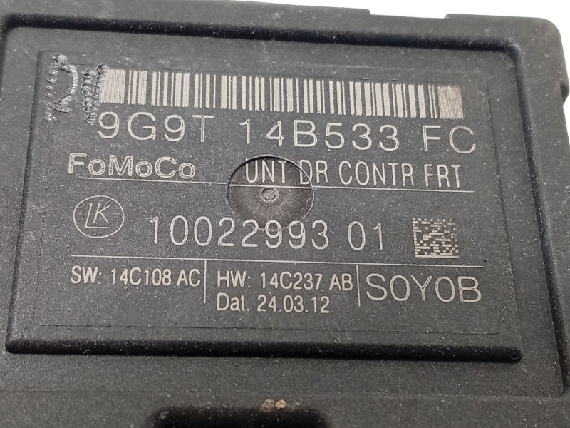 Recambio de modulo confort para ford s-max (wa6) 2.0 tdci referencia OEM IAM 9G9T14B533CC 1706798 