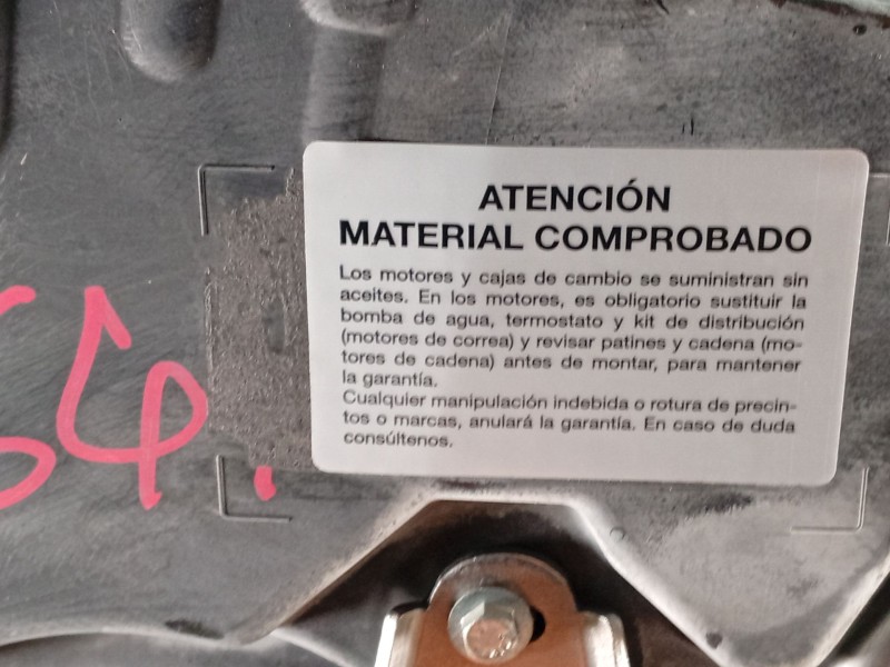 Recambio de motor completo para dacia sandero ii (b8_) 1.5 dci referencia OEM IAM K9K872  