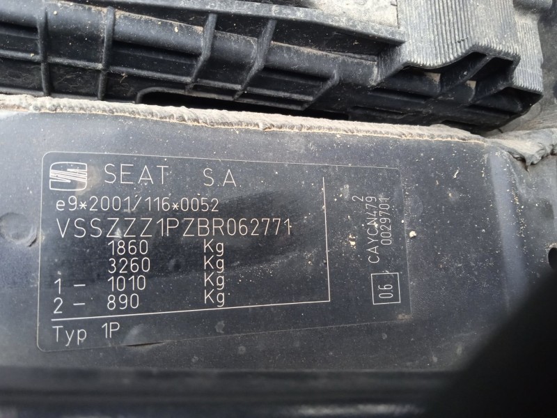 seat leon (1p1) del año 2011