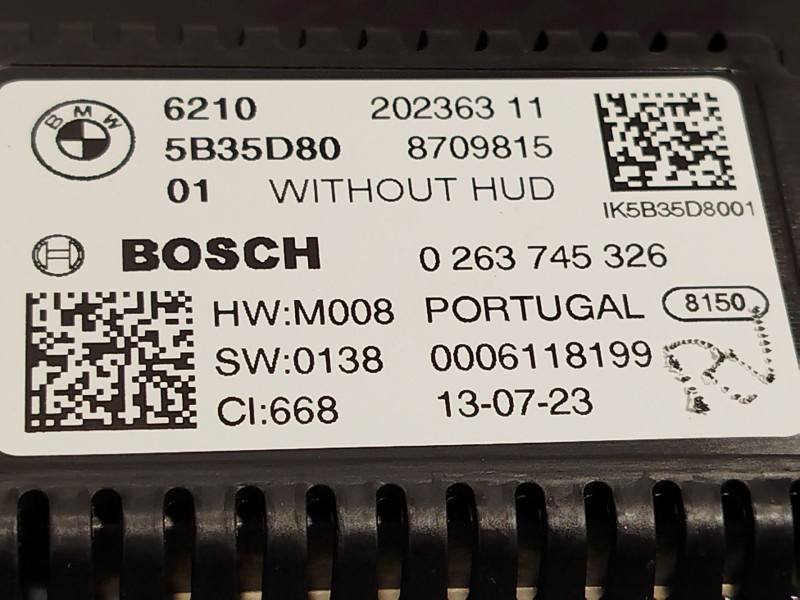 Recambio de cuadro instrumentos para bmw 5 touring (g31) 520 d referencia OEM IAM 62105B35D80 5B35D80 0263745326