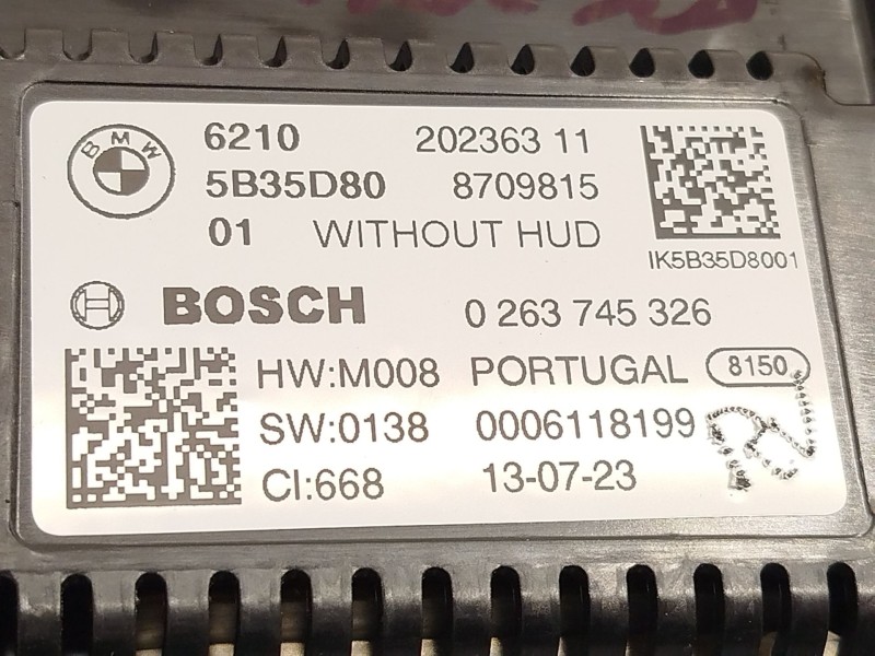 Recambio de cuadro instrumentos para bmw 5 touring (g31) 520 d referencia OEM IAM 62105B35D80 5B35D80 0263745326