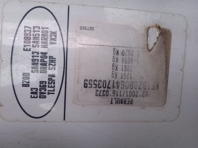 renault megane iii hatchback (bz0/1_, b3_) del año 2009