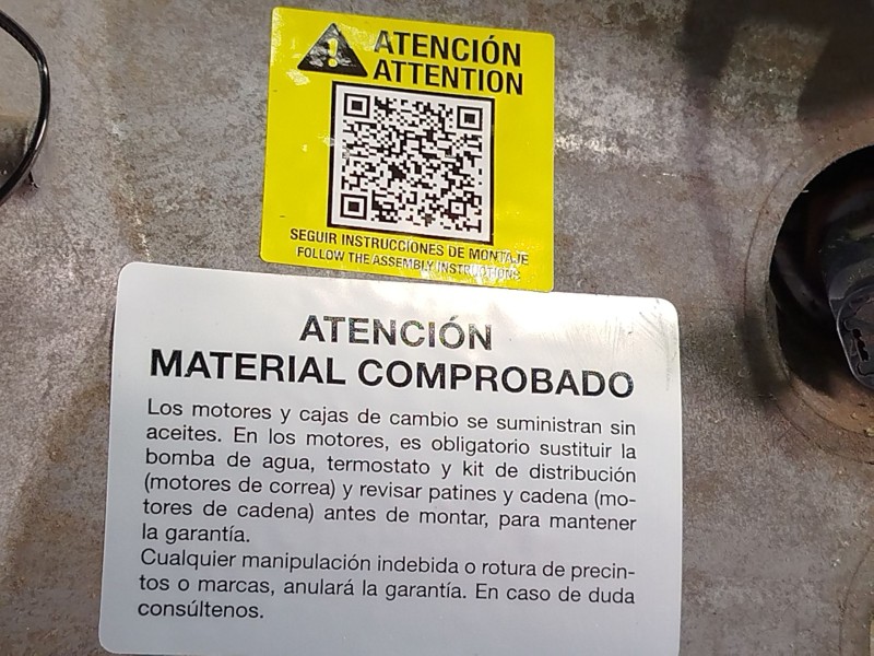 Recambio de caja cambios para peugeot partner tepee 1.6 bluehdi 120 referencia OEM IAM 20ET23 1609983380 1612444280