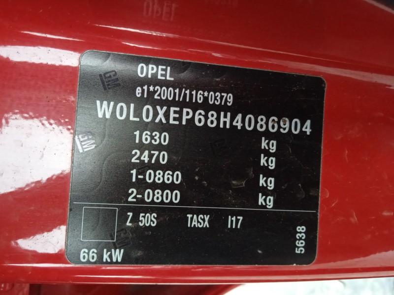 opel corsa e (x15) del año 2017