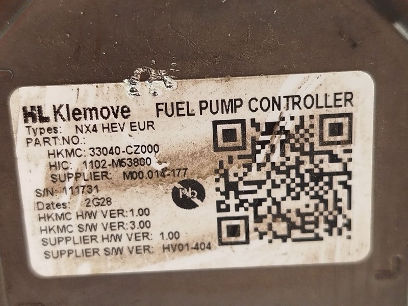 Recambio de bomba combustible para hyundai tucson (nx4e, nx4a) 1.6 t-gdi hybrid referencia OEM IAM 31110CZ000 33040CZ000 