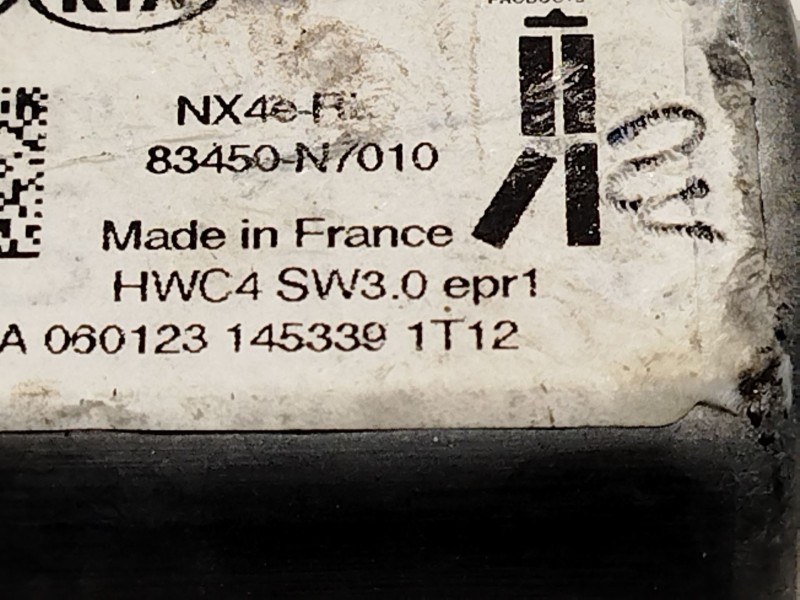 Recambio de elevalunas trasero izquierdo para hyundai tucson (nx4e, nx4a) 1.6 t-gdi hybrid referencia OEM IAM 83450N7010  