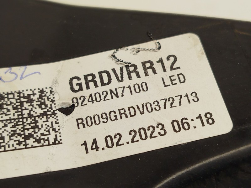 Recambio de piloto trasero derecho para hyundai tucson (nx4e, nx4a) 1.6 t-gdi hybrid referencia OEM IAM 92402N7100  