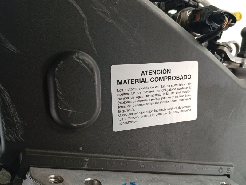 Recambio de motor completo para seat ibiza iv (6j5, 6p1) 1.6 tdi referencia OEM IAM CAY CAYB 