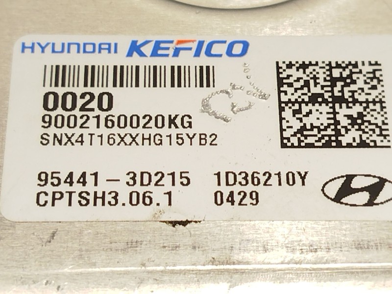 Recambio de centralita cambio automatico para hyundai tucson (nx4e, nx4a) 1.6 t-gdi hybrid referencia OEM IAM 954413D215  