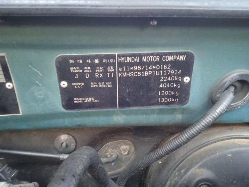 hyundai santa fé i (sm) del año 2001