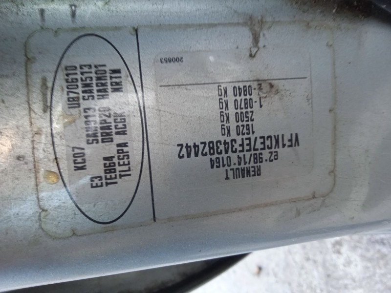 renault kangoo (kc0/1_) del año 2005