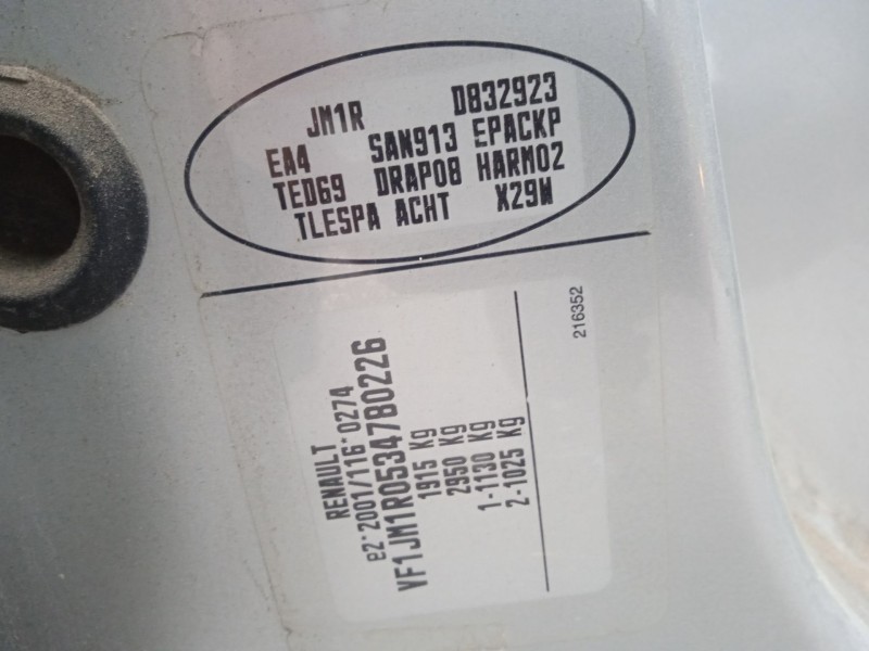 renault scénic ii (jm0/1_) del año 2005