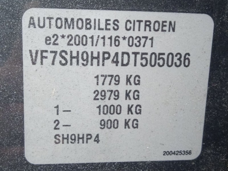 citroën c3 picasso (sh_) del año 2013