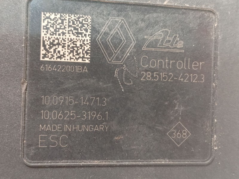 Recambio de abs para dacia dokker ambiance referencia OEM IAM 476600078R 28515242123 10022006554