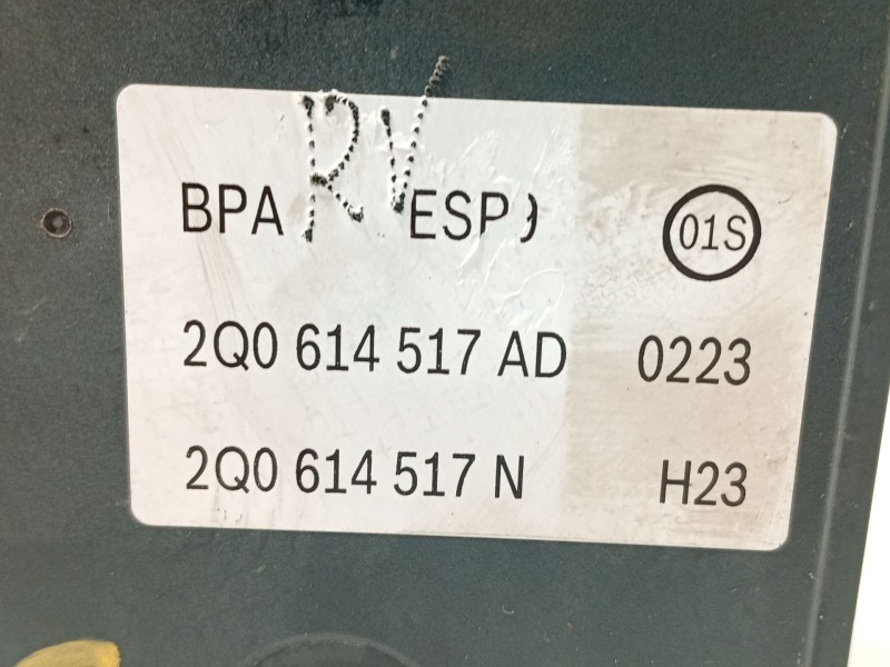 Recambio de abs para seat ibiza (kj1) 1.0 tsi referencia OEM IAM 2Q0614517AD 2Q0614517N 269902