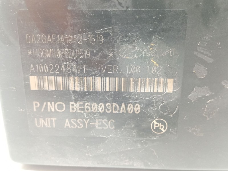 Recambio de abs para kia rio (yb) concept referencia OEM IAM 58910H8400 BE6003DA00 MGH85ADBH6013DA00