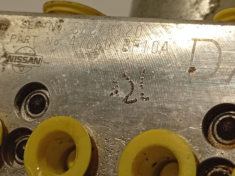 Recambio de abs para nissan juke (f15) 1.6 16v cat referencia OEM IAM 47660BF10A TD8405 8Z26K120