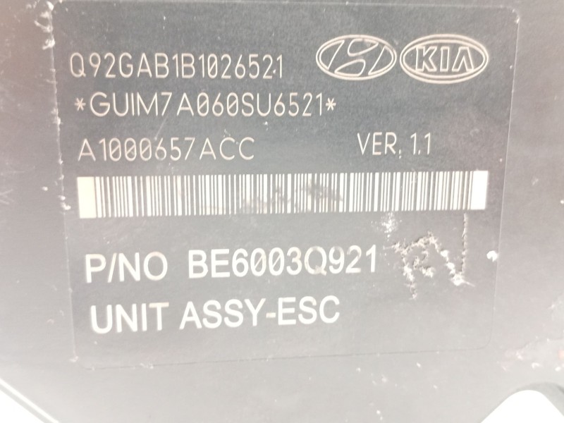 Recambio de abs para kia carens ( ) concept referencia OEM IAM 58910A4410 BE6003Q921 60BH6013Q921