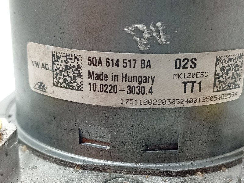 Recambio de abs para volkswagen t-roc (a11, d11) 1.5 tsi referencia OEM IAM 5QA614517BA 28517753343 10022030304