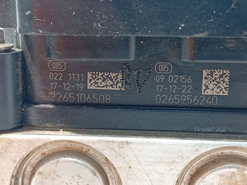 Recambio de abs para citroën c3 feel referencia OEM IAM 3557994 2265106508 970025