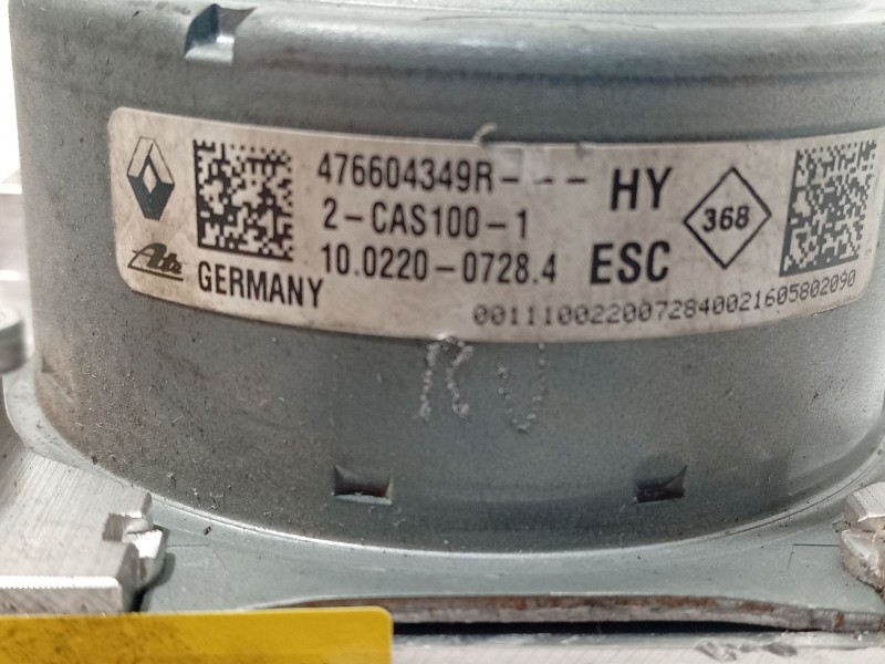 Recambio de abs para renault megane iv berlina 5p gt-line referencia OEM IAM 476604349R 28515242313 10022007284