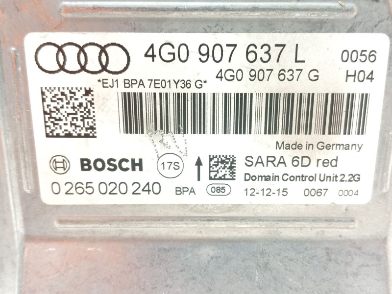Recambio de modulo electronico para audi r8 (4s3, 4sp) 5.2 fsi quattro referencia OEM IAM 4G0907637L  0265020240