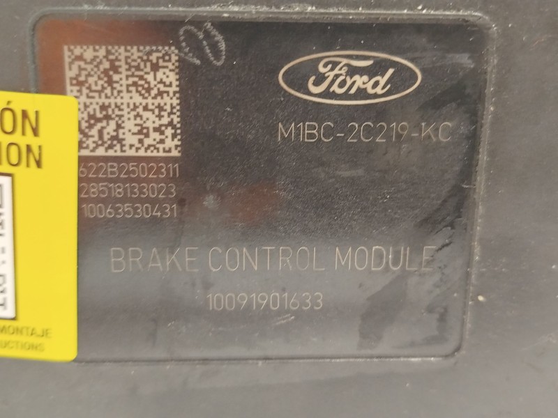 Recambio de abs para ford puma (j2k, cf7) 1.0 ecoboost referencia OEM IAM M1BC2B373CC M1BC2C219GC 10022022584