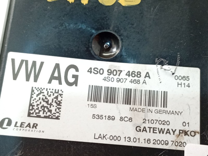 Recambio de modulo electronico para audi r8 (4s3, 4sp) 5.2 fsi quattro referencia OEM IAM 4S0907468A  