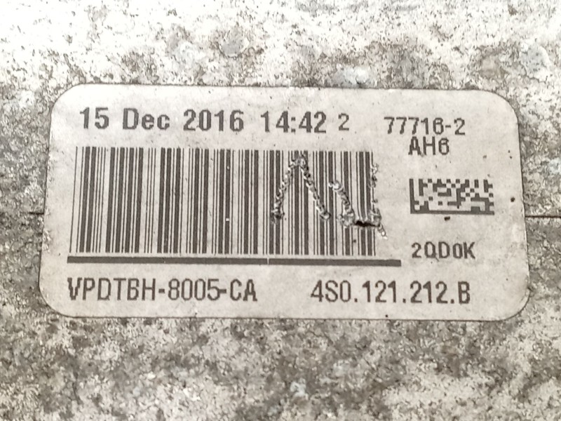 Recambio de radiador agua para audi r8 (4s3, 4sp) 5.2 fsi quattro referencia OEM IAM 4S0121212B  