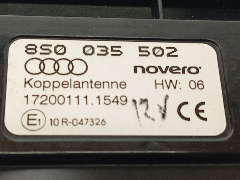 Recambio de antena para audi r8 (4s3, 4sp) 5.2 fsi quattro referencia OEM IAM 8S0035502  