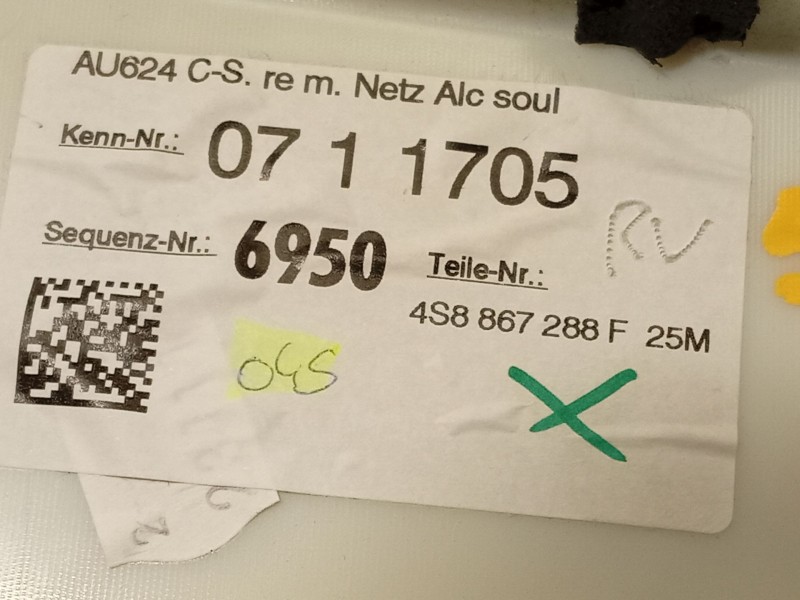 Recambio de moldura para audi r8 (4s3, 4sp) 5.2 fsi quattro referencia OEM IAM 4S8867288F25M 4S8867288D25M 